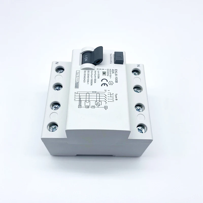 Din Rail Circuit Breaker - Type B Aardlekbeveiligingsschakelaars RCCB RCD DIN-rail