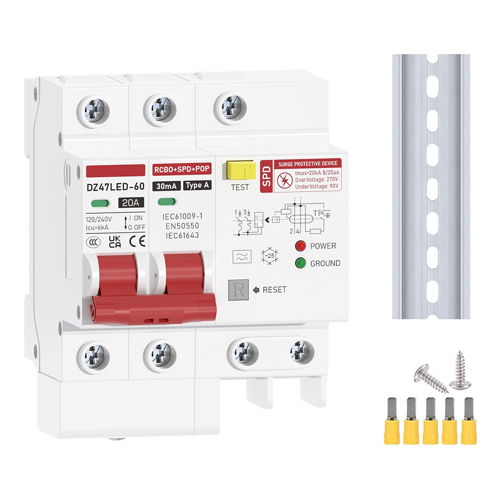 Overbelastingsbeveiliging Aard - Din Rail Circuit Breaker recensie en prijs