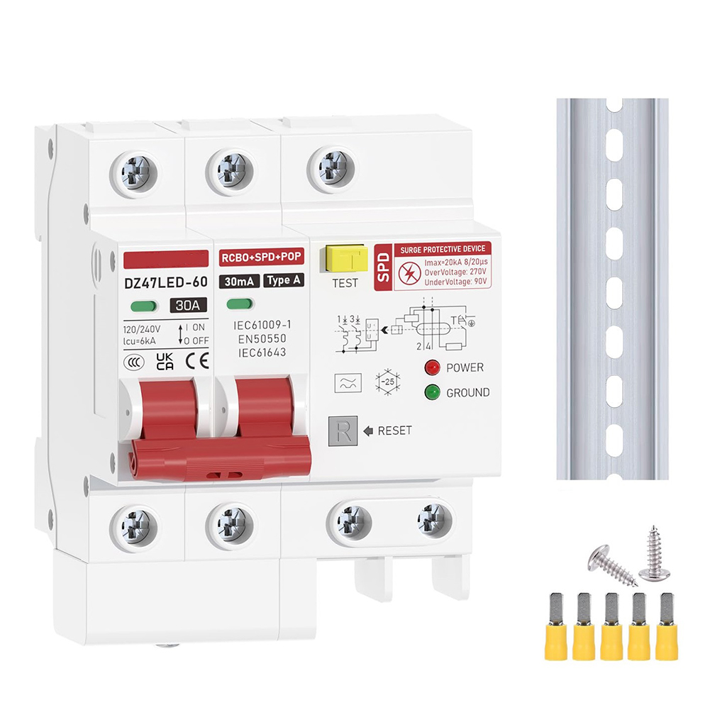 Overbelastingsbeveiliging Aard - Din Rail Circuit Breaker recensie en prijs