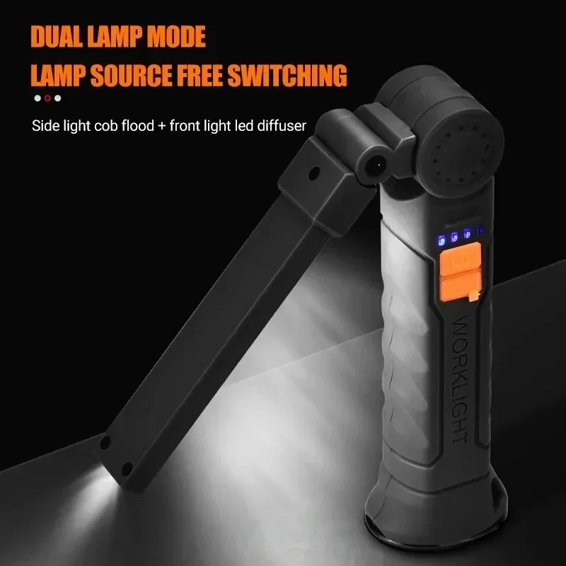 Draagbare COB LED-zaklamp USB  - Renewable Energy Battery recensie en prijs