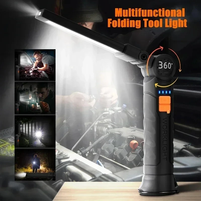 Draagbare COB LED-zaklamp USB  - Renewable Energy Battery recensie en prijs