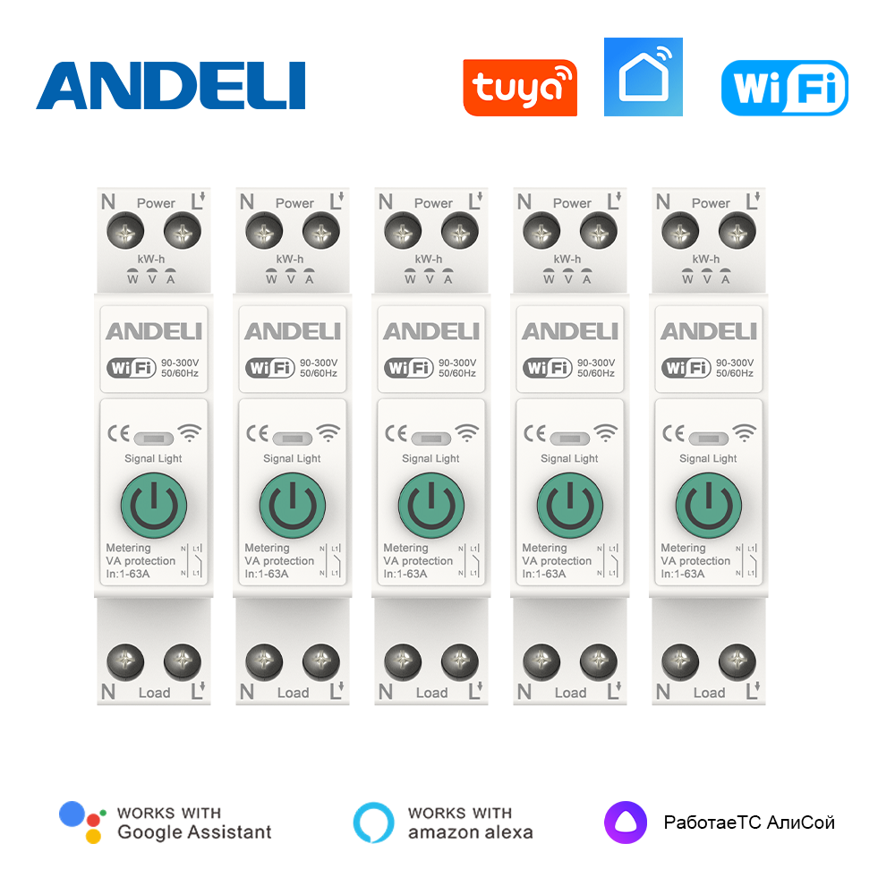 ANDELI TUYA WiFi Slimme Automa - Din Rail Circuit Breaker recensie en prijs