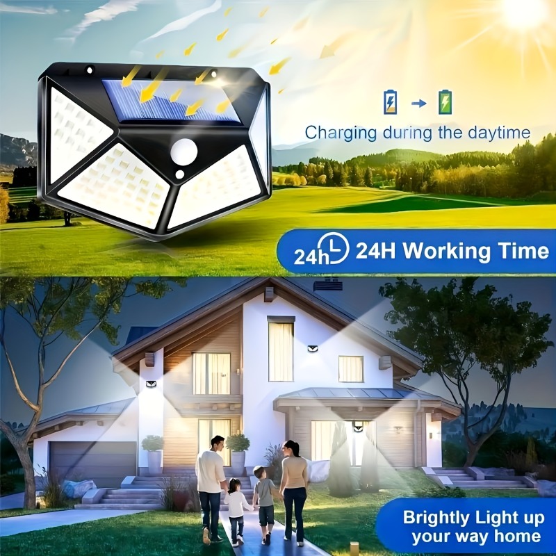 1~8 stuks 100LED zonne-lampen  - Waterproof Junction Box Solar recensie en prijs