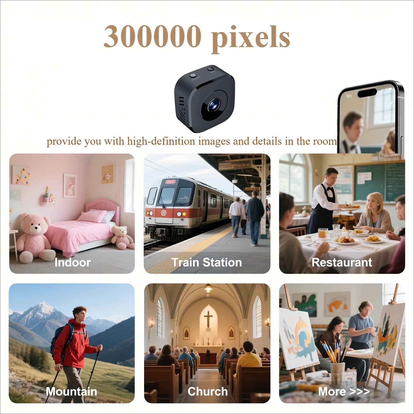 1080P HD Mini WiFi Camera Indo - Renewable Energy Battery recensie en prijs