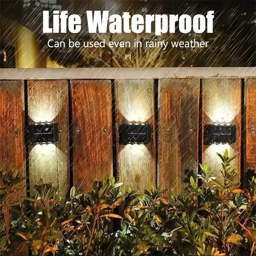 4/6/8 LED Solar Buitenlamp Sol - Waterproof Junction Box Solar recensie en prijs