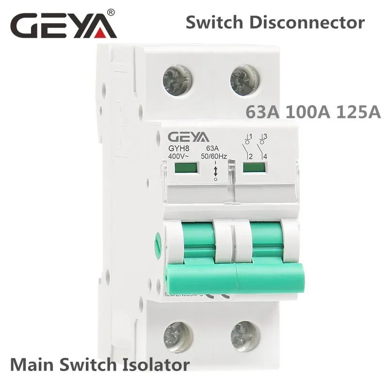 GEYA GYH8 Din Rail 2Pole 4Pole - Din Rail Circuit Breaker recensie en prijs