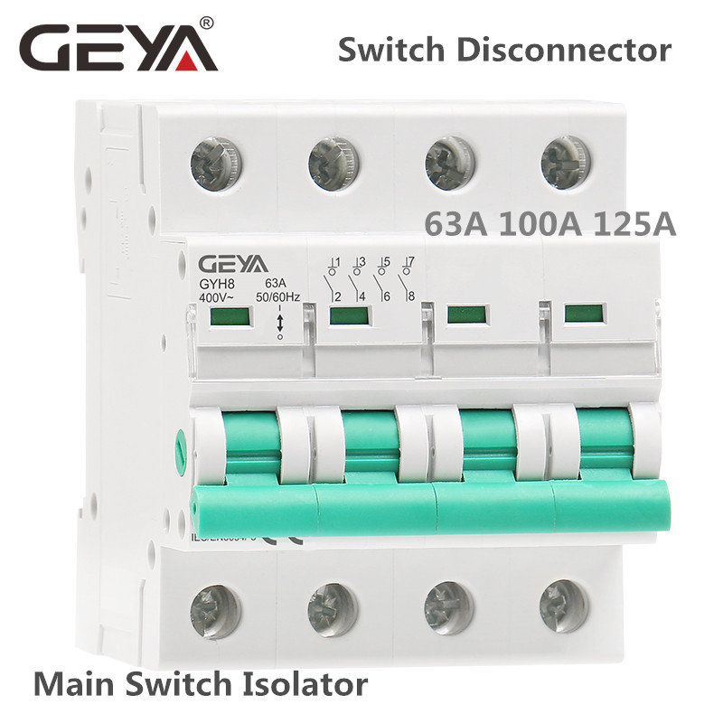 GEYA GYH8 Din Rail 2Pole 4Pole - Din Rail Circuit Breaker recensie en prijs